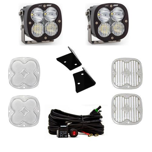 Kit de Luces A-Pillar Baja Designs Jeep JK XL80 A-Pillar Light Kit | Jeep 2007-18 Wrangler JK