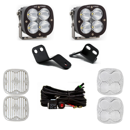 Kit de luces para pilar A Baja Designs Arctic Cat/Textron XL Pro A-Pillar Kit - Arctic Cat/Textron 2018-22 Wildcat XX (Light Pattern: Driving/Combo, Color: Clear)