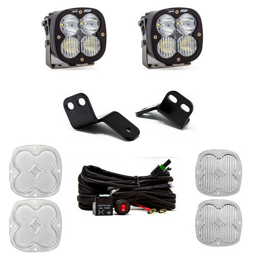 Kit de luces para pilar A Baja Designs Arctic Cat/Textron XL80 A-Pillar Kit - Arctic Cat/Textron 2018-22 Wildcat XX (Light Pattern: Driving/Combo, Color: Clear)