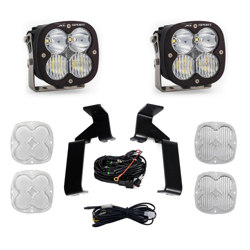 Kit de luces para pilar A Baja Designs Ford XL Sport A-Pillar Light Kit - Ford 2021-2026 F-150 Raptor, 2024-2026 F-150 Raptor 37/R (Light Pattern: Driving/Combo, Color: Clear)