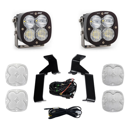 Kit de luces para pilar A Baja Designs Ford XL80 A-Pillar Light Kit - Ford 2021-2026 F-150 Raptor, 2024-2026 F-150 Raptor 37/R (Light Pattern: Driving/Combo, Color: Clear)