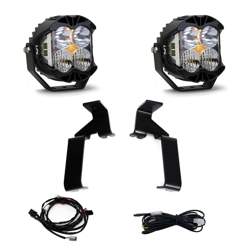 Kit de Luces A-Pillar Baja Designs Ford LP4 Pro A-Pillar Light Kit | Ford 2021-2026 F-150 Raptor, 2024-2026 F-150 Raptor 37/R
