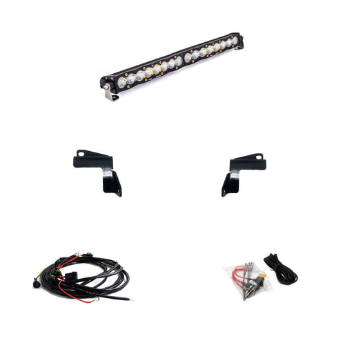 Barra de Luz LED Baja Designs GMC S8 20 Inch Bumper kit de barra de luz | GMC 2020-23 Sierra 2500HD/3500HD