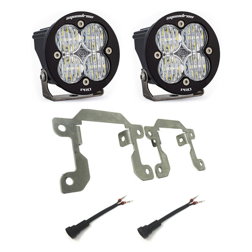 Kit de Faros de Niebla Baja Designs Ford Squadron Pro Fog Pocket Light Kit | Ford 2019-2023 Ranger; 2021-2025 Bronco NOTE: con OE Plastic Bumper