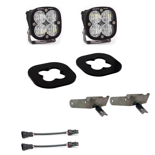 Kit de Faros de Niebla Baja Designs Ford Squadron Pro Fog Pocket Light Kit | Ford 2011-16 F-250/350 Super Duty
