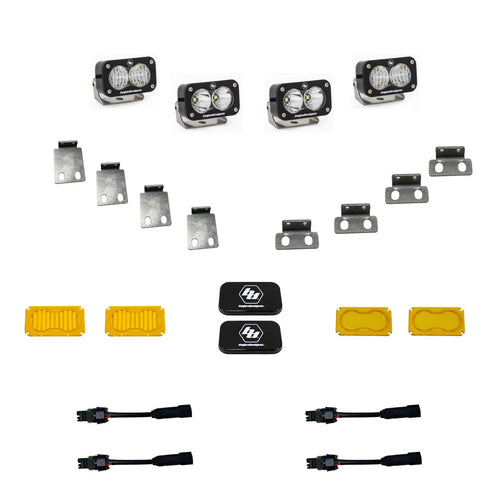 Kit de Faros de Niebla Baja Designs Ford S2 Pro Dual Fog Pocket Light Kit | Ford 2021-2026 F-150 Raptor, 2024-2026 F-150 Raptor 37/R