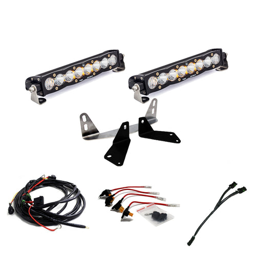 Barra de Luz LED Baja Designs Ford S8 Dual 10 Inch Grille kit de barra de luz | Ford 2018-20 F-150