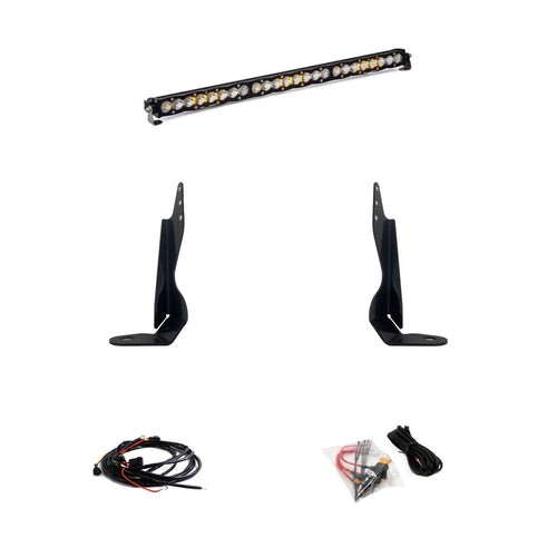 Barra de Luz LED Baja Designs GMC S8 30-Inch Behind the Grille kit de barra de luz | GMC 2020-23 Sierra 2500HD/3500HD
