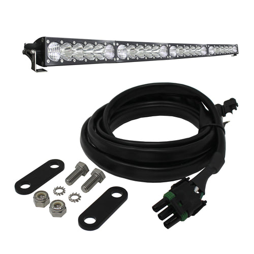 Barra de luz LED Baja Designs Ford OnX6+ 40 Inch Grille Light Bar Kit - Ford 2010-14 F-150; NOTE: SVT Raptor (Light Pattern: Driving/Combo, Color: Clear)