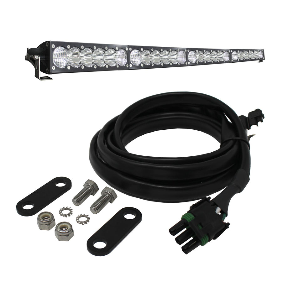 Barra de luz LED Baja Designs Ford OnX6+ 40 Inch Grille Light Bar Kit - Ford 2010-14 F-150; NOTE: SVT Raptor (Light Pattern: Driving/Combo, Color: Clear)