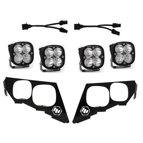 Luz Auxiliar LED Baja Designs Textron/Arctic Cat Squadron Sport kit de faros principales | Arctic Cat 2020-21 Wildcat XX; Textron 2018-19 Wildcat XX