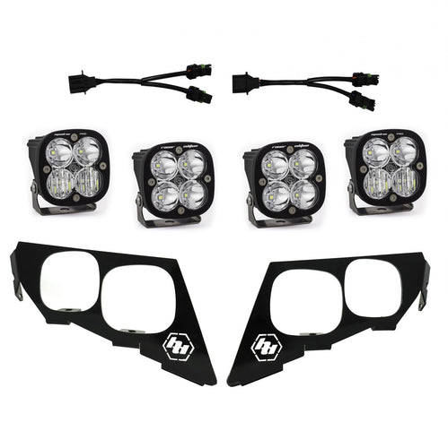 Luz Auxiliar LED Baja Designs Textron/Arctic Cat Squadron Unlimited kit de faros principales | Arctic Cat 2020-21 Wildcat XX; Textron 2018-19 Wildcat XX