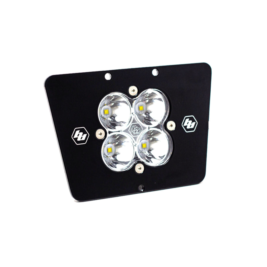 Luz auxiliar LED Baja Designs Honda Squadron Sport (D/C) Headlight Kit - Honda 2004-17 CRF250X; 2005-18 CRF450X; 2017-2018 CRF450RX (Light Pattern: Spot, Color: Clear)