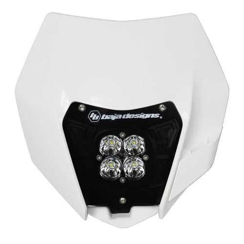 Luz Auxiliar LED Baja Designs KTM Squadron Sport (D/C) Headlight Kit con '14-16 Shell | KTM 2014-16 250 SX-F/250 XC-F/250 XCF-con350 SX-F/350 XC-F/350 XCF-W; 2013-16 450 XC-con500 XC-W