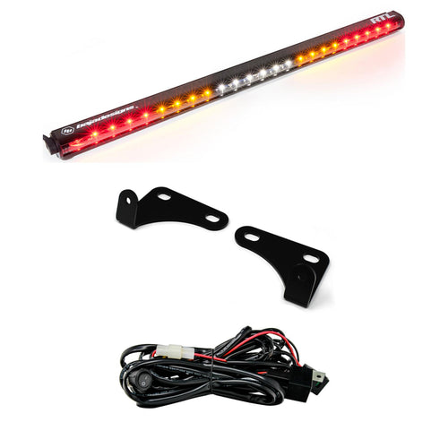 Luz Trasera LED Baja Designs 19-23 TALON RTL 30 in luz trasera KIT/con2-SEATS CLEAR/NO TURN SIGNAL
