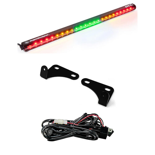 Luz Trasera LED Baja Designs 19-23 TALON RTL 30 in luz trasera KIT/con2-SEATS GREEN/NO TURN SIGNAL