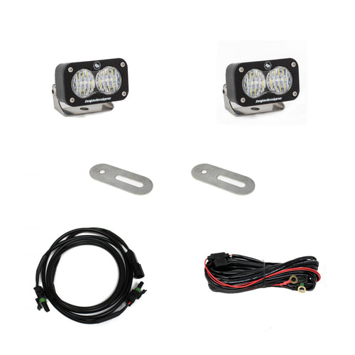 Luz Auxiliar LED Baja Designs Ford S2 Sport Dual Reverse kit de luces | Ford 2017-22 F-250 Super Duty; 2017-22 F-350 Super Duty