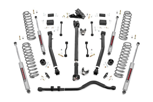 Kit de Elevación de 3.5 Pulgadas | Adj Lower | FR D/S | Jeep Wrangler JL 4WD (2018-2023)