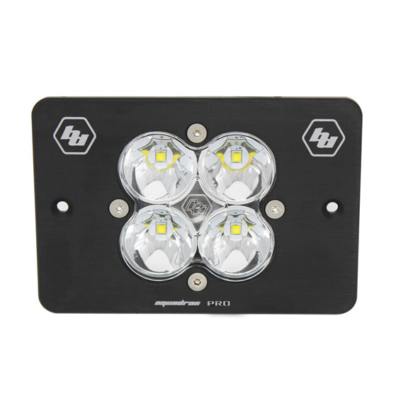 Luz auxiliar LED Baja Designs Dual Sport Squadron Pro Headlight Kit - Universal (Light Pattern: Spot, Color: Clear)