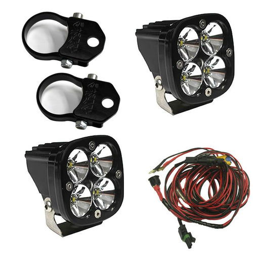 Luz Auxiliar LED Baja Designs PowerSports Squadron Pro Vertical kit de soporte de luces | Universal