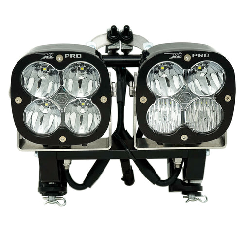 Luz auxiliar LED Baja Designs XL Pro Dual Motorcycle Race Light Kit - Universal (Light Pattern: Multi-Pattern, Color: Clear)