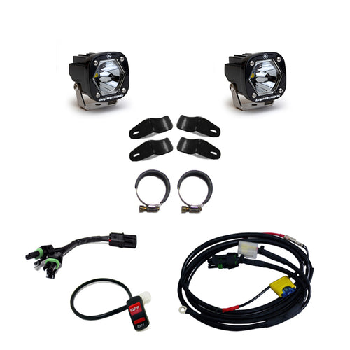 Luz Auxiliar LED Baja Designs Moto S1 Auxiliary kit de luces | Universal