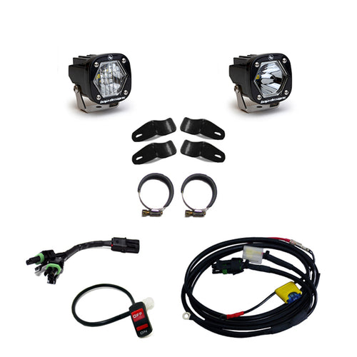 Luz Auxiliar LED Baja Designs Moto S1 Auxiliary kit de luces | Universal
