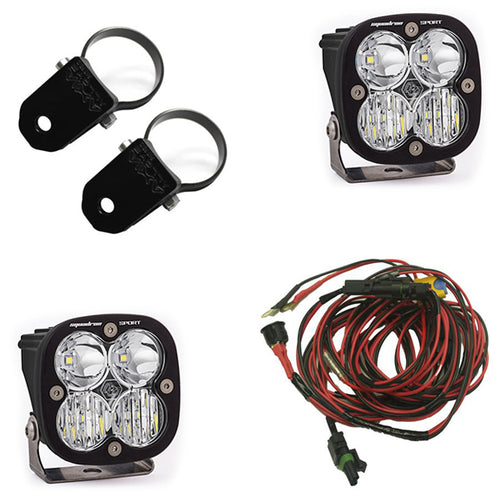 Kit de Luces A-Pillar Baja Designs PowerSports Squadron Sport A-Pillar Mount Light Kit | Universal