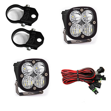 Luz Auxiliar LED Baja Designs PowerSports Squadron Sport Vertical kit de soporte de luces | Universal