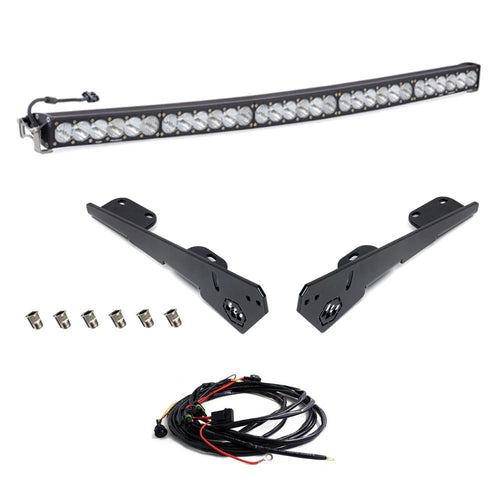 Barra de luz LED Baja Designs Toyota OnX6+ Arc 50" Light Bar Roof Kit - 2005-23 Tacoma (Light Pattern: Multi-Pattern, Color: Clear)
