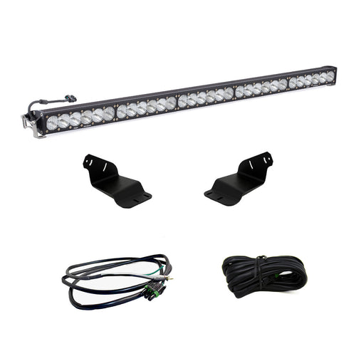 Barra de luz LED Baja Designs Ford OnX6+ 50 Inch Roof Mount Light Kit - Ford 2021-2026 Bronco; 2022-2026 Bronco Raptor (Light Pattern: Multi-Pattern, Color: Clear, Wiring Type: Upfitter)