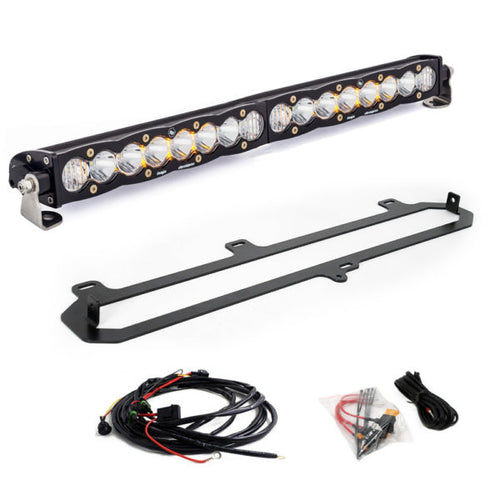 Barra de luz LED Baja Designs Toyota S8 20 Inch Replacement Kit - Toyota Tundra 2022-2026; TRD Pro (Light Pattern: Driving/Combo, Color: Clear)