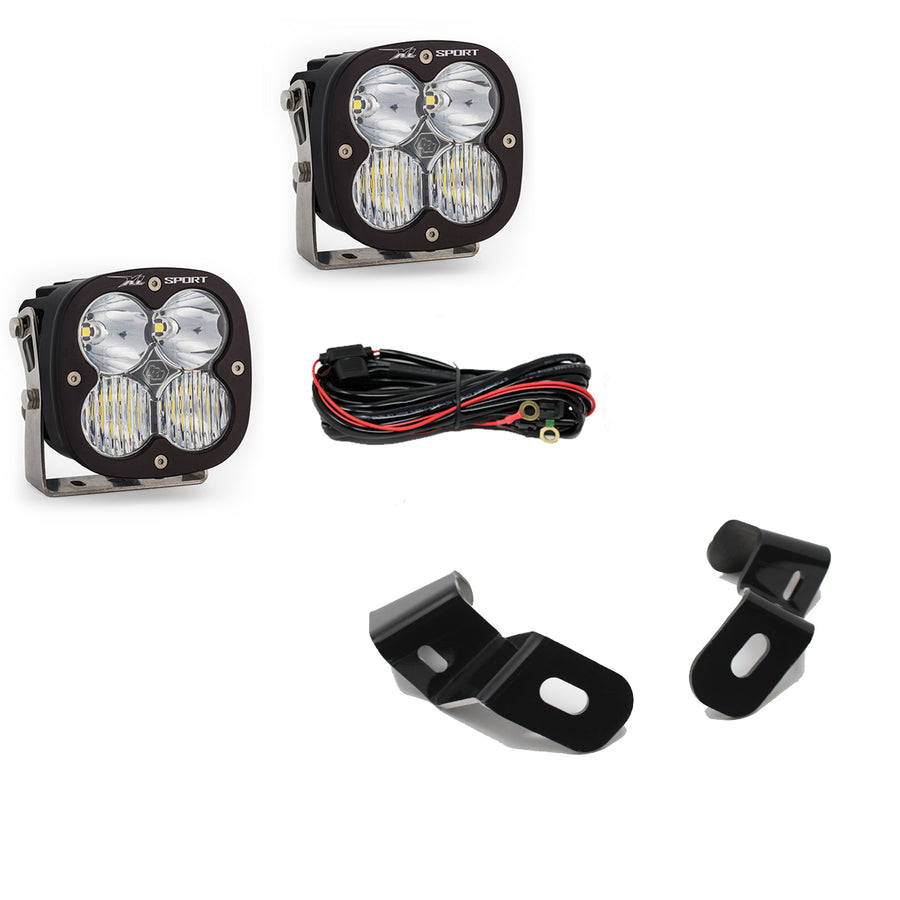 Kit de luces para pilar A Baja Designs RAM XL Sport A-Pillar Light Kit - RAM 2019-2026 2500/3500 (Light Pattern: Driving/Combo, Color: Clear)