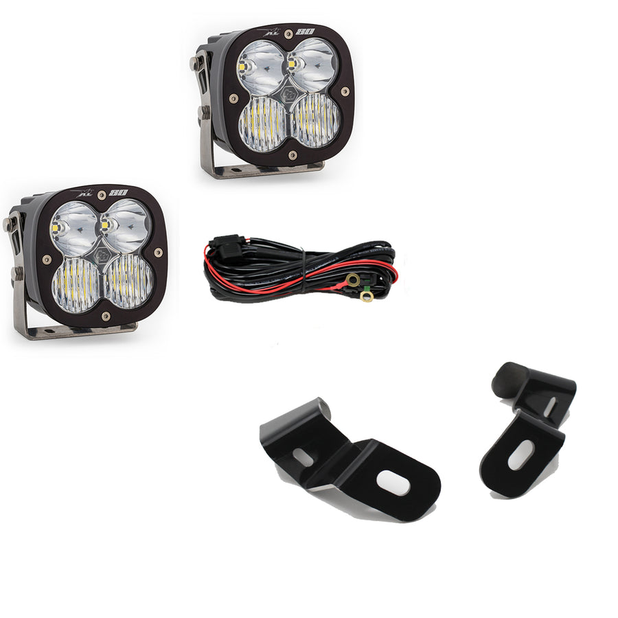 Kit de luces para pilar A Baja Designs RAM XL80 A-Pillar Light Kit - RAM 2019-2026 2500/3500 (Light Pattern: Driving/Combo, Color: Clear)