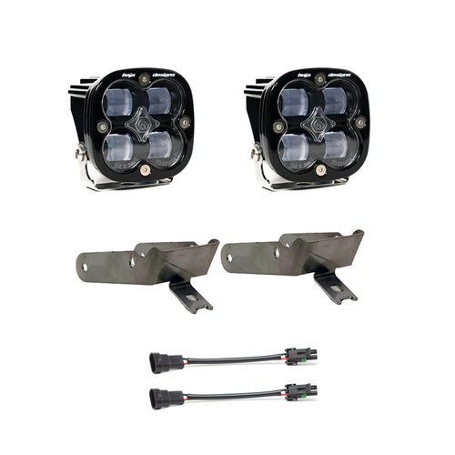 Kit de Faros de Niebla Baja Designs Ford Squadron SAE Fog Pocket Light Kit | Ford 1999-10 F-250/350 Super Duty