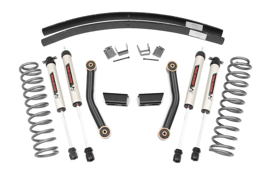 Kit de Elevación de 3 Pulgadas | SII | RR AAL | V2 Shocks | Jeep Cherokee XJ 2WD/4WD (84-01)