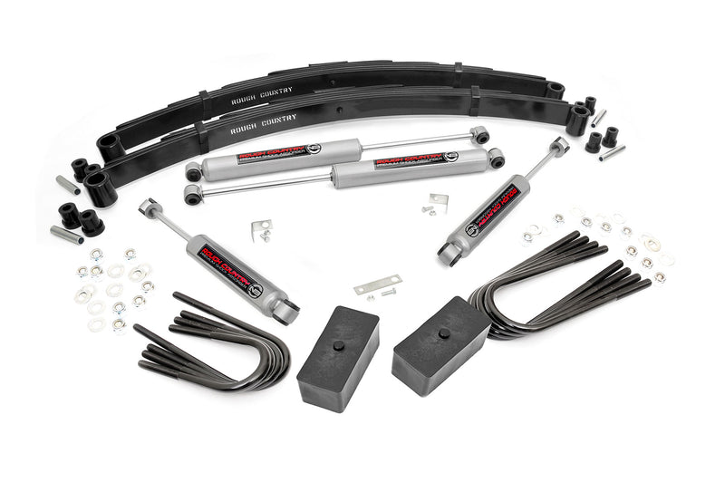 Kit de Elevacion de 2 Pulgadas Bloques Traseros | Chevy/GMC 3/4 de Tonelada Suburban 4WD (1988-1991)