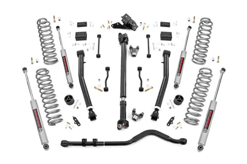 Kit de Elevación de 3.5 Pulgadas | Adj Brazo de Control Inferior | FR D/S | Jeep Wrangler JL Rubicon 4WD (18-23)