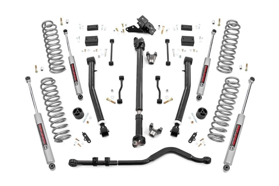 Kit de Elevación de 3.5 Pulgadas | Adj Brazo de Control Inferior | FR D/S | Jeep Wrangler JL Rubicon 4WD (18-23)