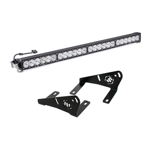 Barra de luz LED Baja Designs Polaris RZR Pro R 40" Onx6 Roof Bar Kit - Polaris RZR Pro R 2022-2026 (Size: 40 Inch, Light Pattern: Driving/Combo, Color: Clear)