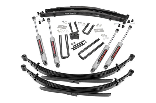 Kit de Elevación de 4 Pulgadas | Resortes Traseros | Dodge/Plymouth Ramcharger/Trailduster (1974)