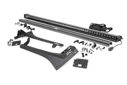 Kit de Luces LED | Montaje en Parabrisas | 50" BLK Single Row | Jeep Gladiator JT/Wrangler JL (18-26)