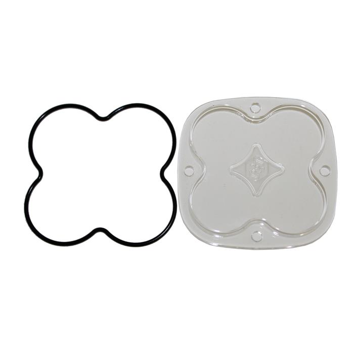 Luz auxiliar LED Baja Designs Squadron Light Pod Lens Kit - Universal (Light Pattern: Spot, Color: Clear)