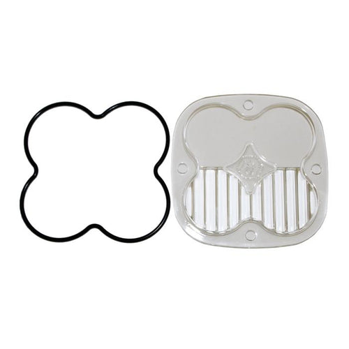 Luz auxiliar LED Baja Designs Squadron Light Pod Lens Kit - Universal (Light Pattern: Driving/Combo, Color: Clear)