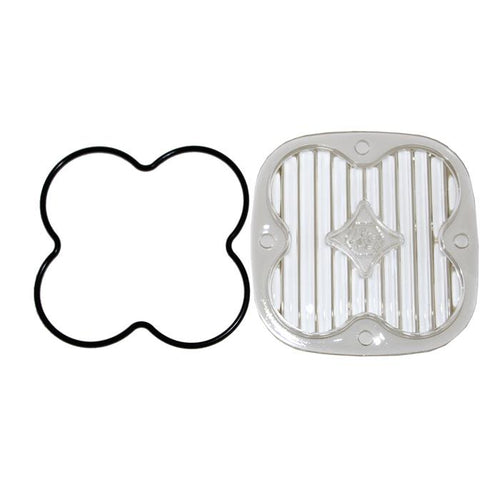 Luz auxiliar LED Baja Designs Squadron Light Pod Lens Kit - Universal (Light Pattern: Wide Cornering, Color: Clear)