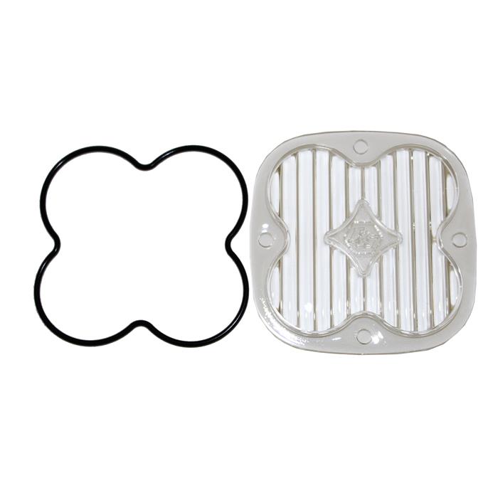 Luz auxiliar LED Baja Designs Squadron Light Pod Lens Kit - Universal (Light Pattern: Wide Cornering, Color: Clear)