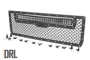 Parrilla de Malla | 30" Dual Row LED | Negro | Ámbar DRL | GMC Sierra 1500 (14-15)