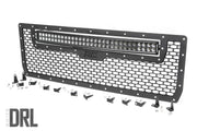 Parrilla de Malla | 30" Dual Row LED | Negro | Blanco DRL | GMC Sierra 1500 (14-15)