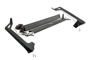 Kit de Luces LED | Montaje en Parabrisas | 50" Negro Dual Row | Jeep Wrangler JK (07-18)