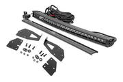 Kit de Luces LED | Montaje en Parrilla | 30" Negro Single Row | Blanco DRL | Ford Raptor (17-20)